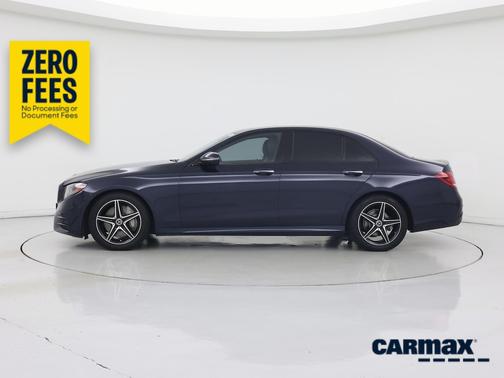 Blue 2018 Mercedes-Benz E-Class