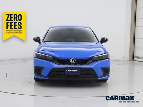 Blue 2022 Honda Civic Sport