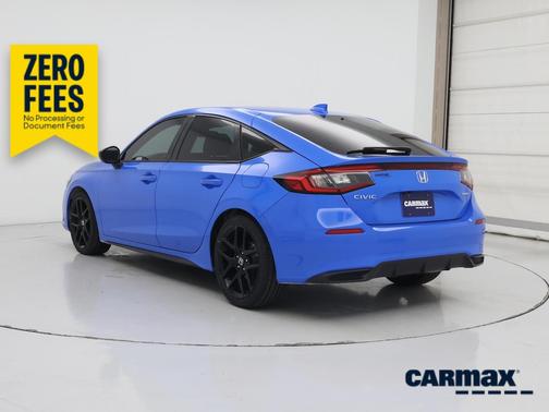 Blue 2022 Honda Civic Sport
