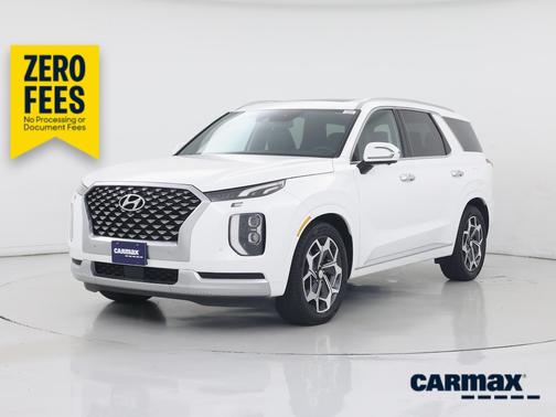 White 2021 Hyundai PALISADE Calligraphy
