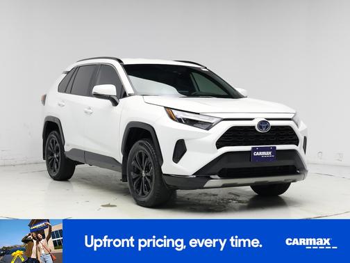 White 2024 Toyota RAV4 Hybrid SE