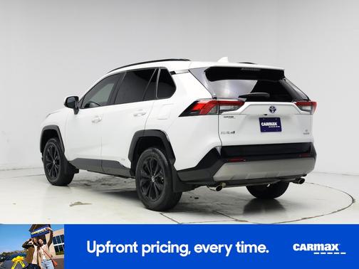 White 2024 Toyota RAV4 Hybrid SE