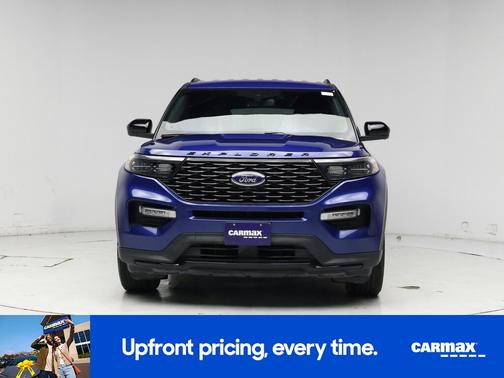 Blue 2022 Ford Explorer ST-Line