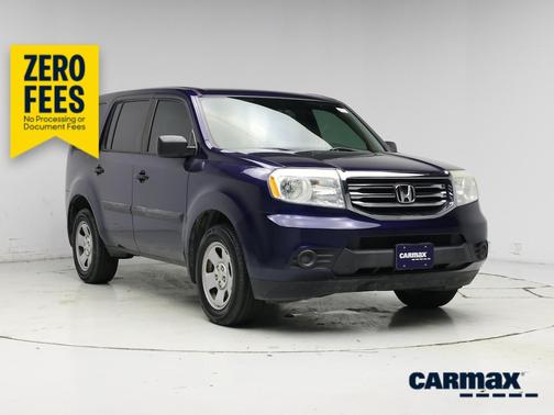 Blue 2015 Honda Pilot LX