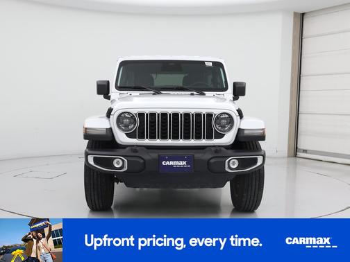 White 2025 Jeep Wrangler Sahara