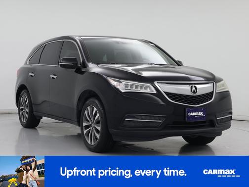 Black 2015 Acura MDX