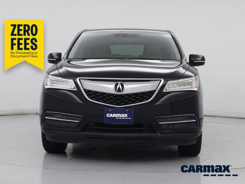 Black 2015 Acura MDX