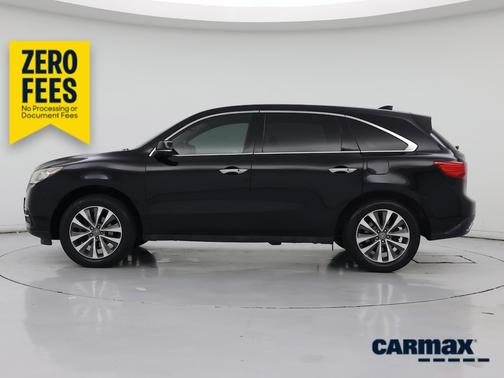 Black 2015 Acura MDX