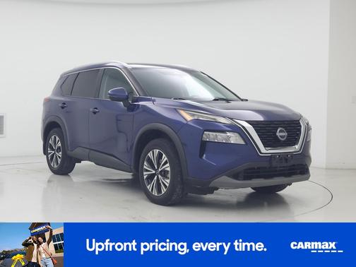 Blue 2022 Nissan Rogue SV