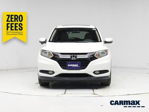 White 2018 Honda HR-V EX