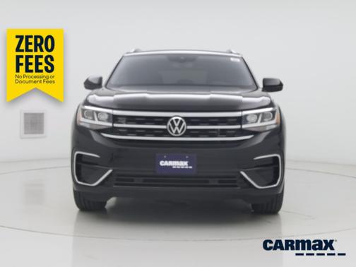 Black 2022 Volkswagen Atlas Cross Sport SEL R-Line