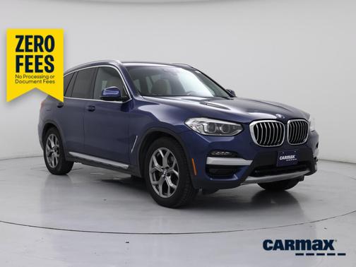 Blue 2021 BMW X3 sDrive30i