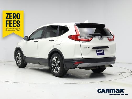 White 2018 Honda CR-V LX