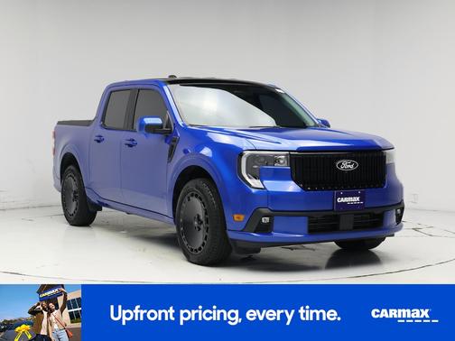Blue 2025 Ford Maverick Lobo