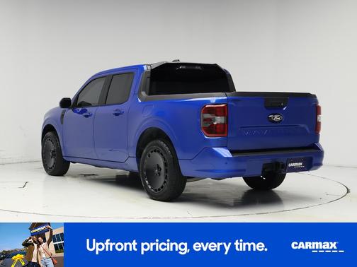 Blue 2025 Ford Maverick Lobo