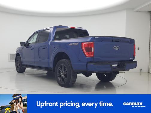Blue 2022 Ford F-150 XLT