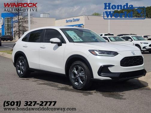 Platinum White Pearl 2026 Honda HR-V LX