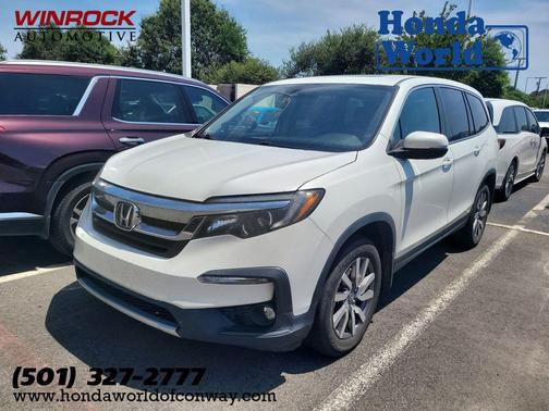 Platinum White Pearl 2021 Honda Pilot 2WD EX-L
