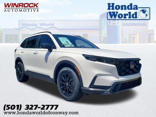 Platinum White Pearl 2026 Honda CR-V Hybrid Sport-L AWD