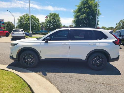 Platinum White Pearl 2026 Honda CR-V Hybrid Sport-L AWD