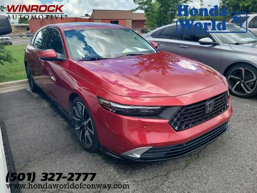 Radiant Red Metallic 2023 Honda Accord Hybrid Touring