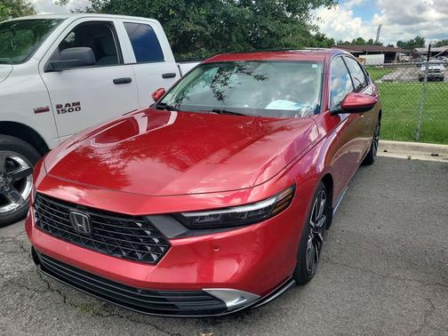 Radiant Red Metallic 2023 Honda Accord Hybrid Touring