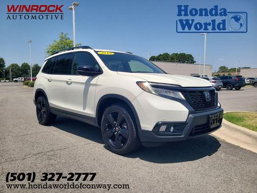 White Diamond Pearl 2019 Honda Passport Elite