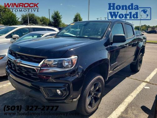 Black 2021 Chevrolet Colorado WT