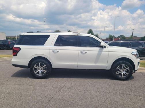 Star White Metallic Tri-Coat 2022 Ford Expedition Max Limited