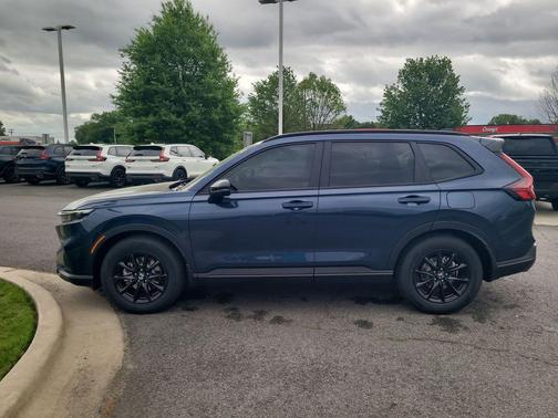 Canyon River Blue Metallic 2026 Honda CR-V Hybrid Sport-L FWD