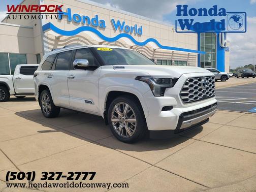 Wind Chill Pearl 2024 Toyota Sequoia Capstone