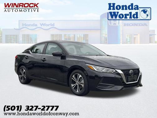 Super Black 2021 Nissan Sentra SV