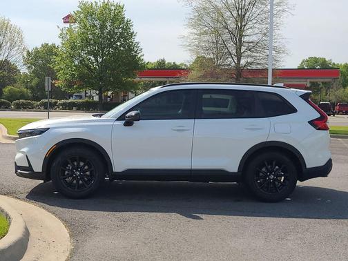 Platinum White Pearl 2026 Honda CR-V Hybrid Sport-L FWD