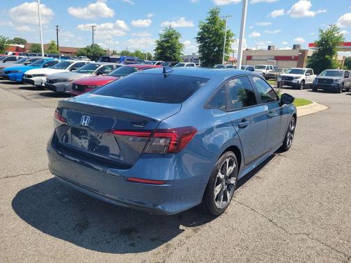 Blue Lagoon Pearl 2026 Honda Civic Hybrid Sport Touring
