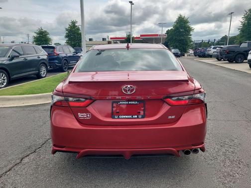 Supersonic Red 2024 Toyota Camry SE