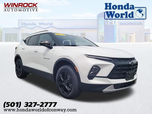 Summit White 2023 Chevrolet Blazer 3LT