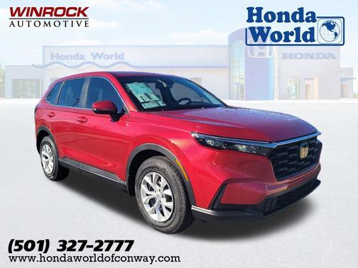 Radiant Red Metallic 2026 Honda CR-V LX AWD