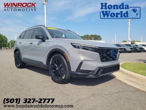 Gray 2024 Honda CR-V Hybrid Sport FWD