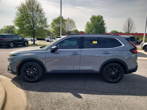 Gray 2024 Honda CR-V Hybrid Sport FWD