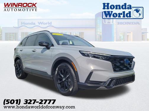Gray 2024 Honda CR-V Hybrid Sport FWD