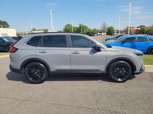 Gray 2024 Honda CR-V Hybrid Sport FWD