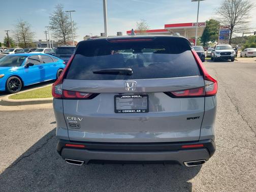 Gray 2024 Honda CR-V Hybrid Sport FWD