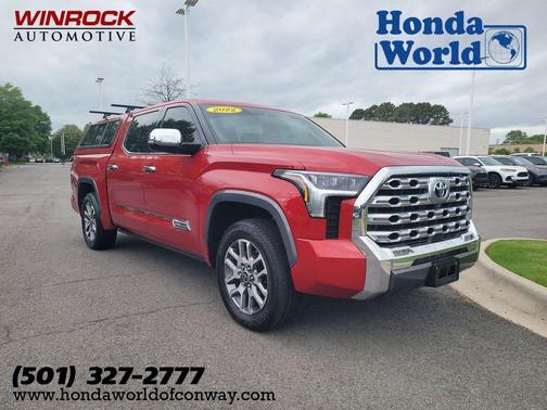 Supersonic Red 2022 Toyota Tundra 1794 Edition