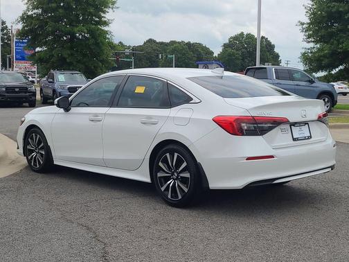 Platinum White Pearl 2023 Honda Civic EX