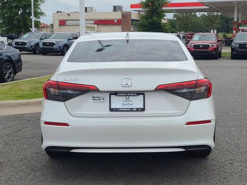 Platinum White Pearl 2023 Honda Civic EX