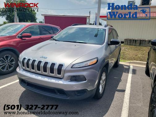 Billet Silver Metallic Clearcoat 2016 Jeep Cherokee Sport