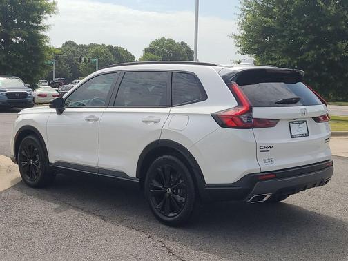 Platinum White 2026 Honda CR-V Hybrid Sport Touring AWD