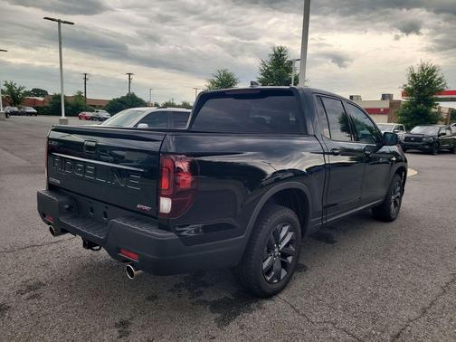 Crystal Black Pearl 2025 Honda Ridgeline Sport