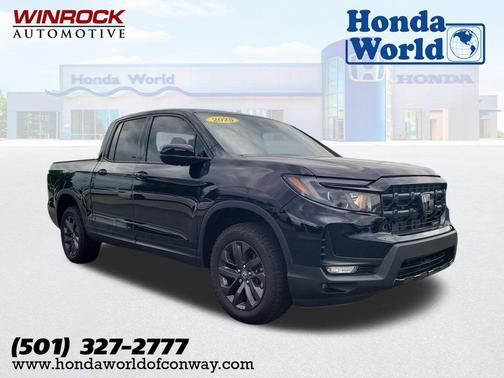 Crystal Black Pearl 2025 Honda Ridgeline Sport