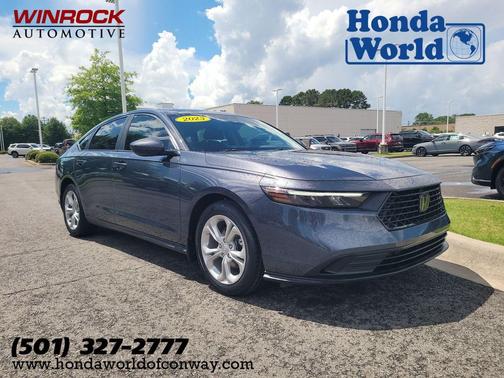 Canyon River Blue Metallic 2023 Honda Accord LX 1.5T